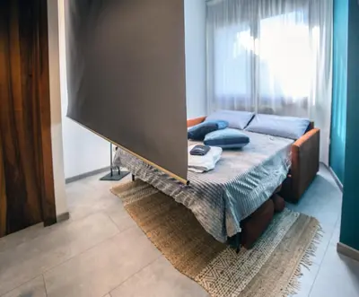 Letto o letti in una camera di Residenza agli Ospedali