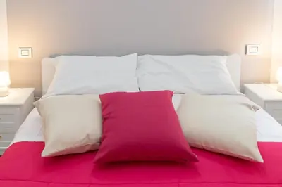 Letto o letti in una camera di Ca' Stefania