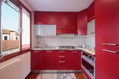 Cucina o angolo cottura di BIENNALE GIARDINI CA DEL BIANCO 3 e CA DEL BIANCO 4
