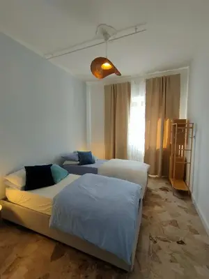 Letto o letti in una camera di Casa di Pam