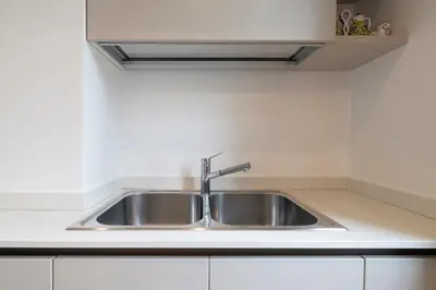 Cucina o angolo cottura di Stupendo Luxury Apartment Canal & Garden View