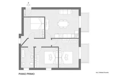 Planimetria di Euroresidence Apartments