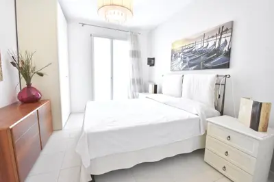 Letto o letti in una camera di Liro Apartments