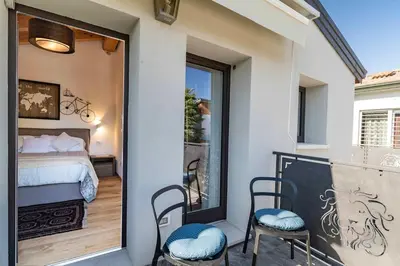Balcone o terrazza di Stylish house near Venice With Parking
