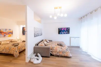 Letto o letti in una camera di Lady hana 2