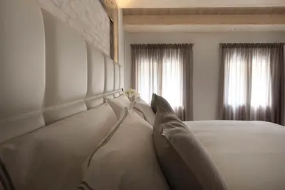 Letto o letti in una camera di Ca' Apollonio Heritage