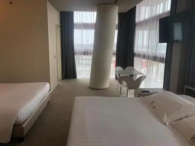 Letto o letti in una camera di Best Western Plus Net Tower Hotel Padova