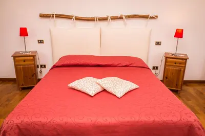 Letto o letti in una camera di Agriturismo Alba