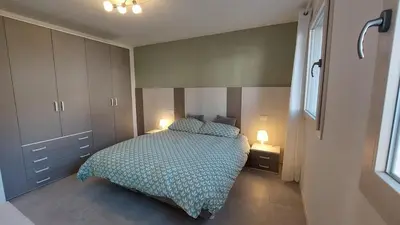 Letto o letti in una camera di Appartamento La Bussola