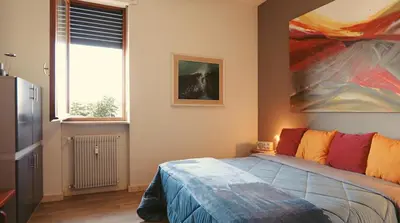 Letto o letti in una camera di Skyview Retreat
