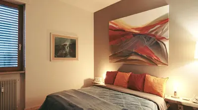 Letto o letti in una camera di Skyview Retreat