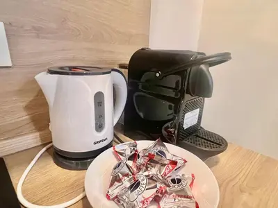 Set per la preparazione di tè e caffè presso Villa Margherita