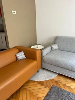 Area soggiorno di Elegante Apartmento nel centro storico di Treviso