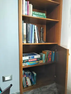 Biblioteca nell'appartamento