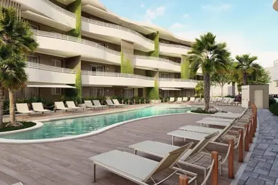 Piscina di [Luxury_Apartment_Baia_Blanca] Pool & Free Parking o nelle vicinanze