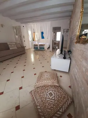 Area soggiorno di Casa Airoldi Incantevole appartamento in laguna