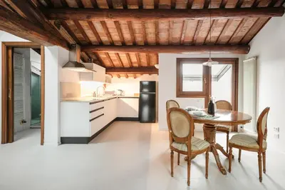 Cucina o angolo cottura di La soffitta di Catterina