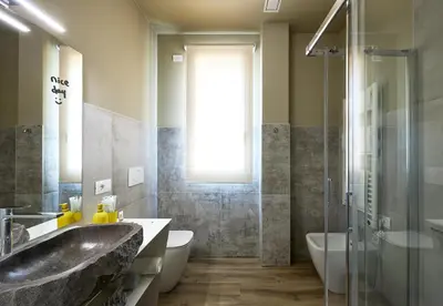 Bagno di The School Venice, boutique Loft