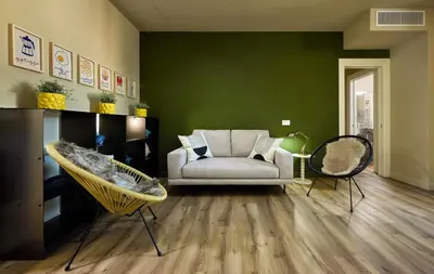 Area soggiorno di The School Venice, boutique Loft
