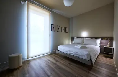 Letto o letti in una camera di The School Venice, boutique Loft