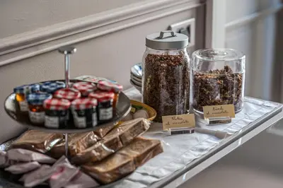 Cibo presso il bed & breakfast o nelle vicinanze