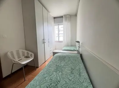 Letto o letti in una camera di Appartamento Frontemare