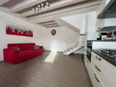 Cucina o angolo cottura di Appartamento con vista laguna