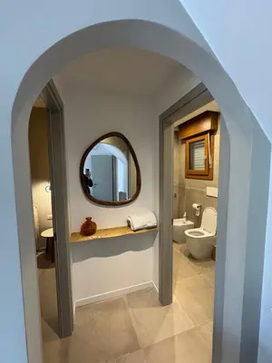 Area soggiorno di Sweet Village Apartment