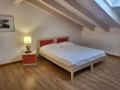 Letto o letti in una camera di Residence Mediterranee Family Apartments