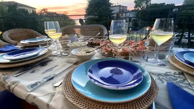 Bevande di Lagoon view terrace apartment