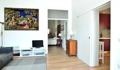 TV o dispositivi per l'intrattenimento presso San Giacomo Apartment