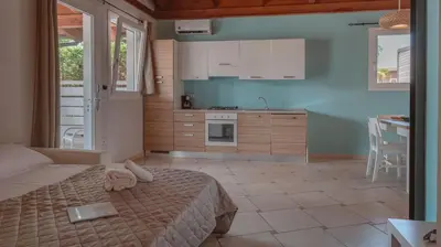 Cucina o angolo cottura di Camping Grande Italia
