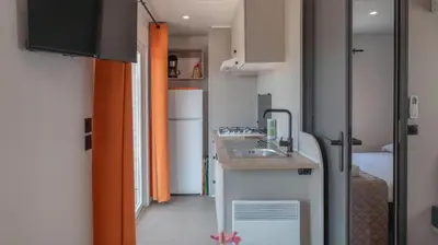 Cucina o angolo cottura di Camping Grande Italia