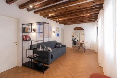 Letto o letti in una camera di Ca' del Bacino - San Marco