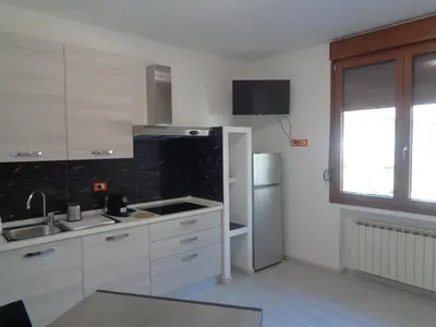 Cucina o angolo cottura di Appartamenti C&M Al Cortile vicino Venezia e Aeroporto VCE