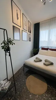 Letto o letti in una camera di Appartamento Miro