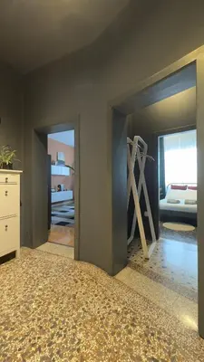Letto o letti in una camera di Appartamento Miro