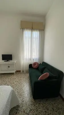 Area soggiorno di Residenza Stardust Suite with Canal View