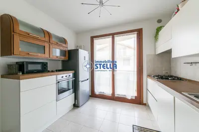 Cucina o angolo cottura di Residence Corona Blu