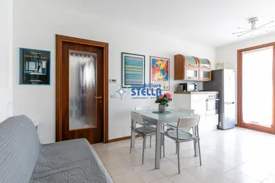 Cucina o angolo cottura di Residence Corona Blu