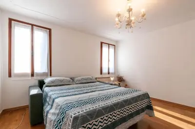 Letto o letti in una camera di Alla Biennale da Irma