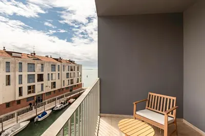 Balcone o terrazza di GuestHost - Giudecca Charming Flat X2 with Terrace