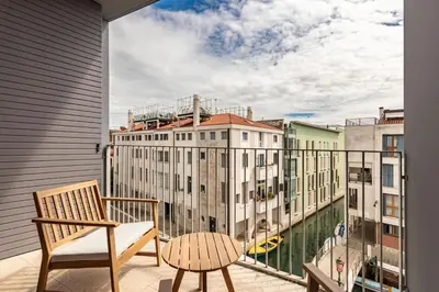 Balcone o terrazza di GuestHost - Giudecca Charming Flat X2 with Terrace