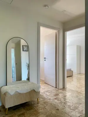 Letto o letti in una camera di Appartamento Jaris