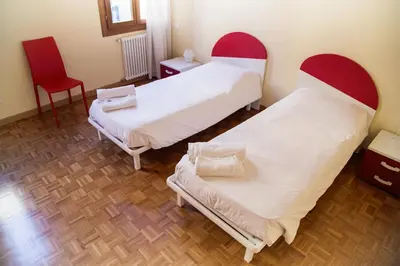 Letto o letti in una camera di Ca' Geremia Apartment