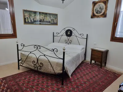 Letto o letti in una camera di Ca'Montebosco