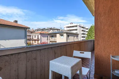 Balcone o terrazza di Palladio Retreat Flat, best comfort in Vicenza