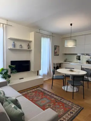Area soggiorno di San Francesco Green apartment