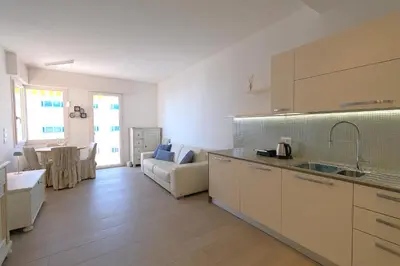 Cucina o angolo cottura di Panfilo Residence con piscina Fronte mare