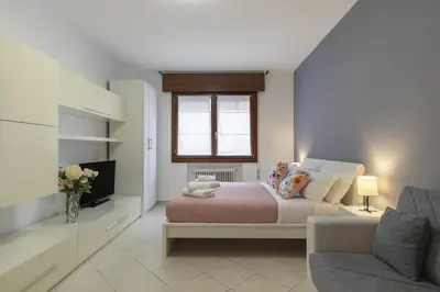 Letto o letti in una camera di Easy Venice - Flat in Mestre